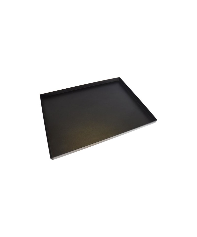 Plaque aluminium bords droits soudés téflon noir - Guéry - Espace PRO